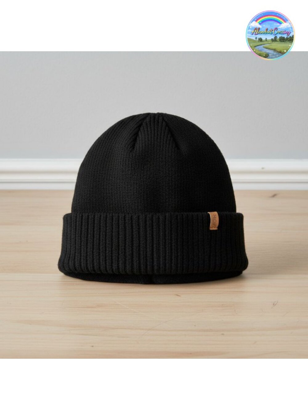 Merino Wool Beanie with Polartec Fleece Lining Thermal Winter Hat